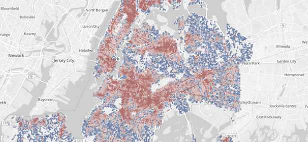 CartoDB provides an unparalleled way to combine maps and tabular data to create visualisations