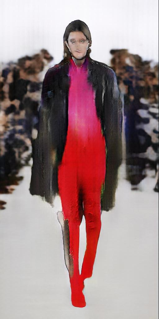 AI Fashion - Robbie Barrat, 2018